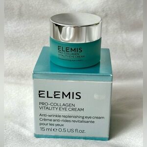 ELEMIS PRO-COLLAGEN VITALITY EYE CREAM 15 ml Full Size Retail $115